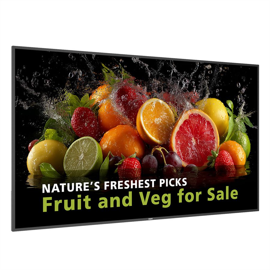 Philips Signage Display 75BDL5050D/00, 75",  UHD, 24/7, 600cd/m² Android