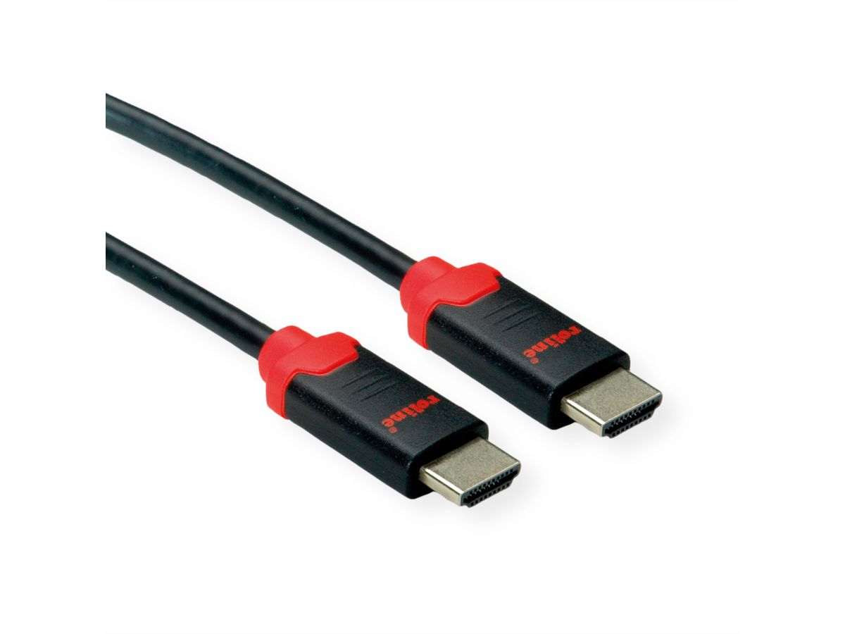 ROLINE Câble HDMI 10K Ultra High Speed, M/M, noir, 5 m