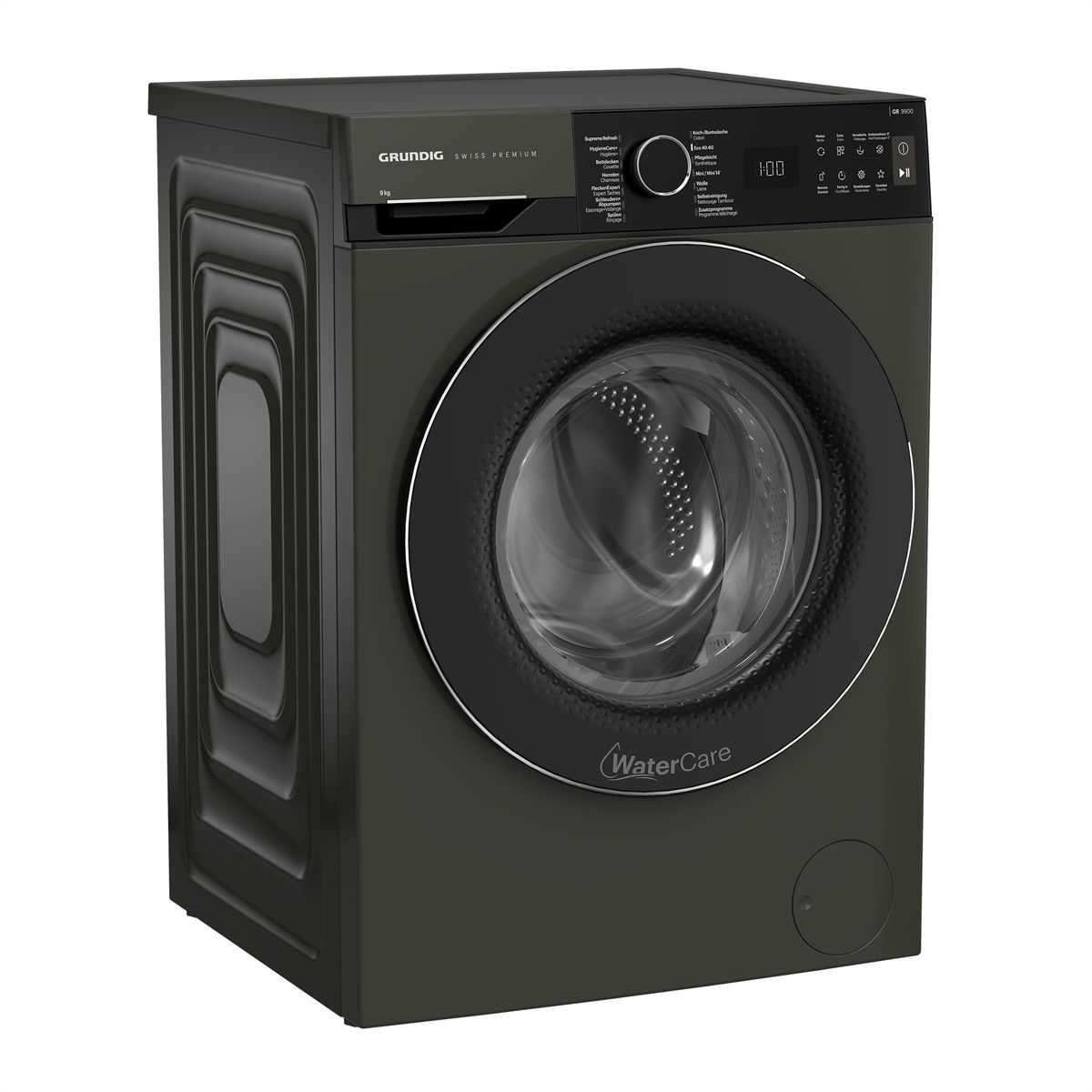 Grundig Waschmaschine GWM9100, 9kg, manhattan gray