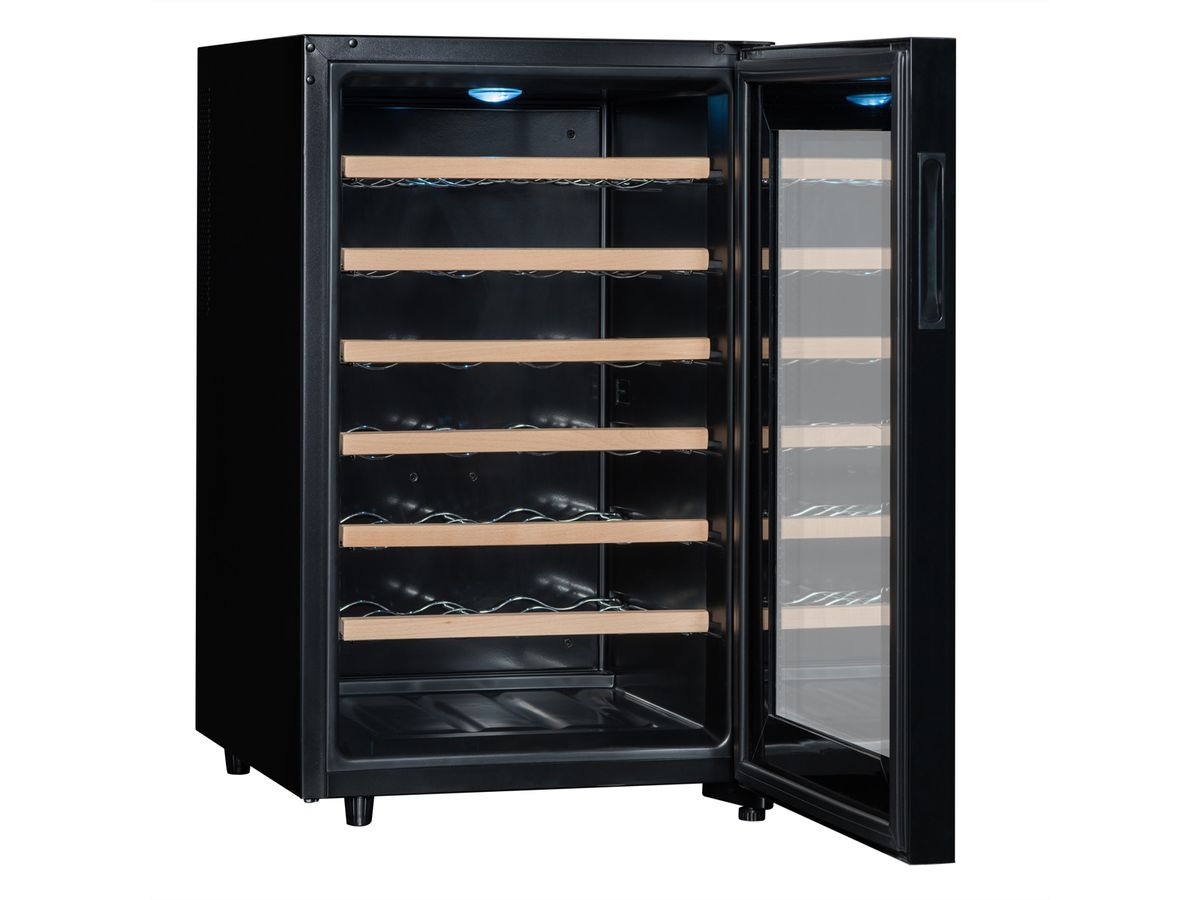 Climadiff Weinkühlschrank CC28, Freistehend, 1 Zone, 28 Flaschen