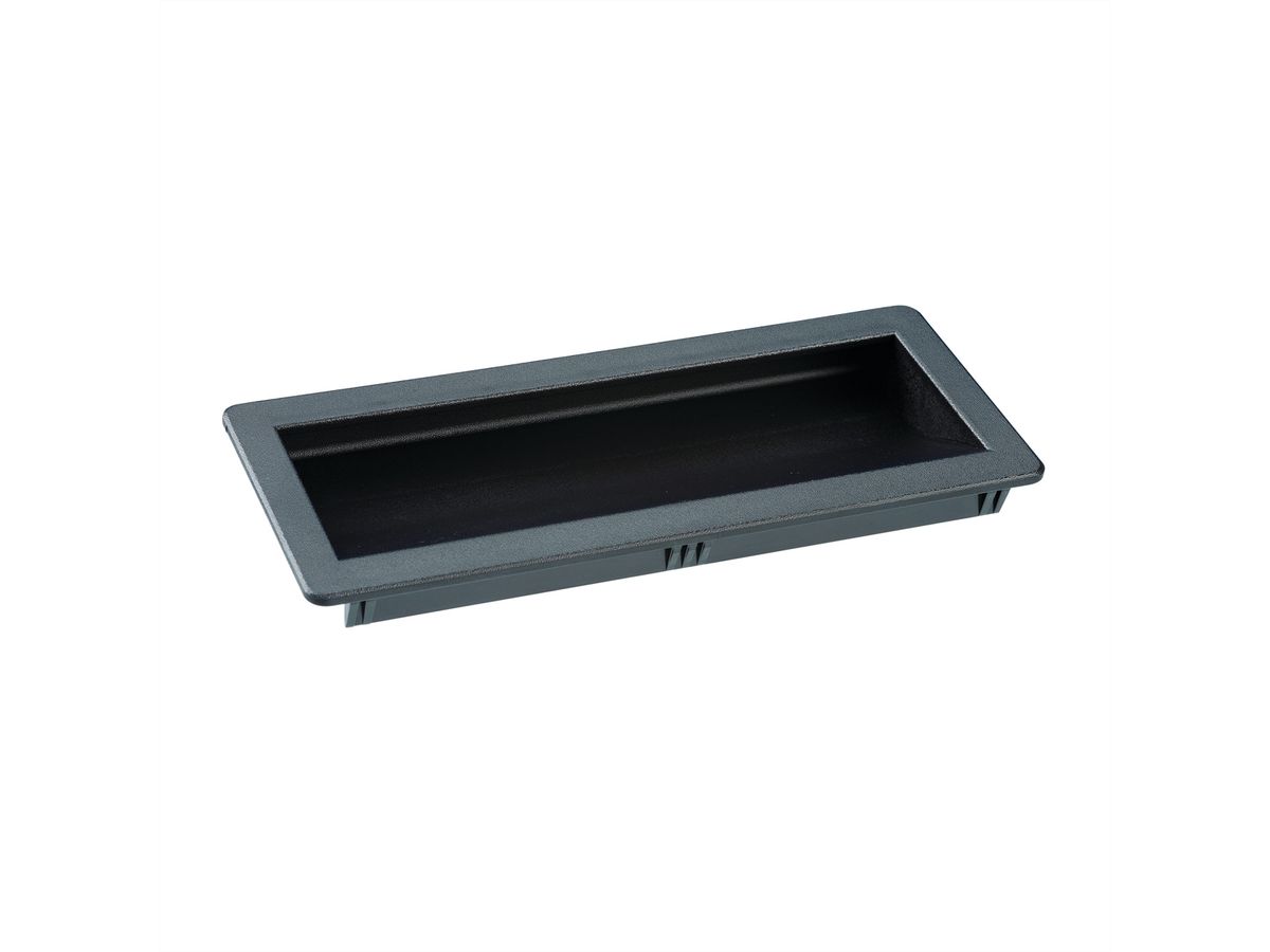 SCHROFF Schalengriff - GRIFFSCHALE SCHWARZ RAL9005