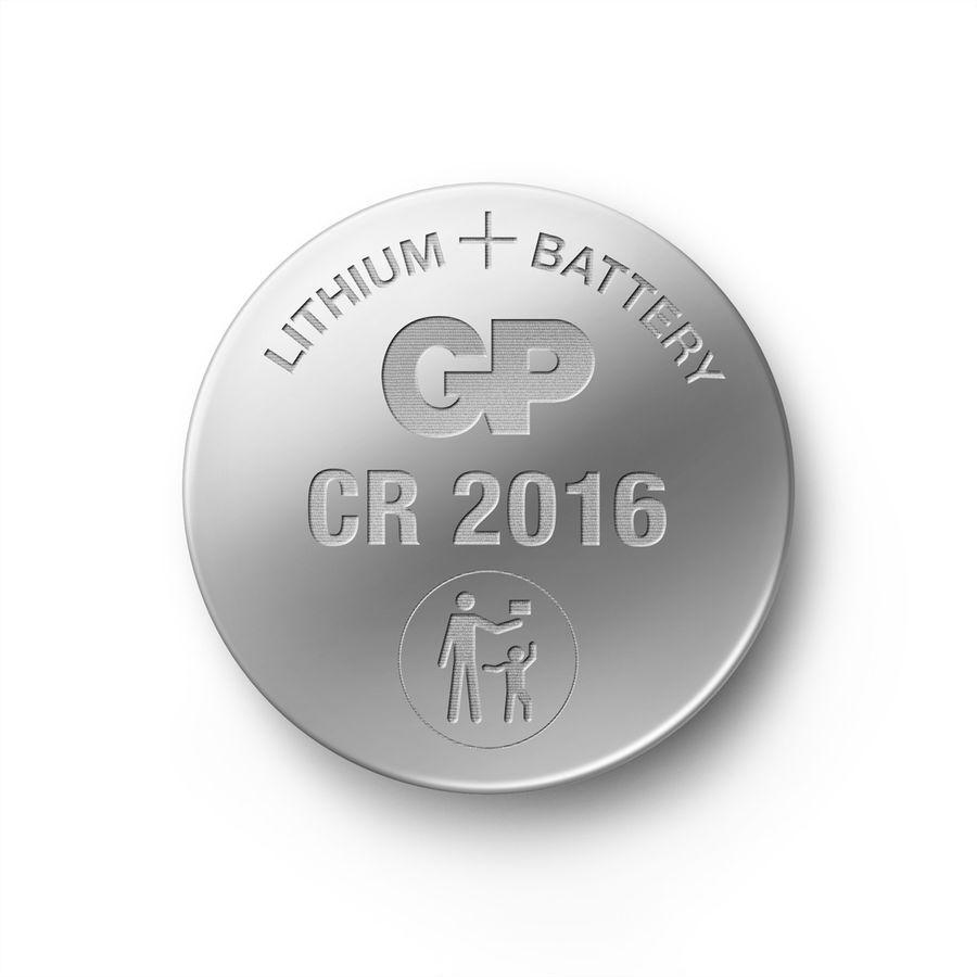 GP Batteries Lithium CR2016 5x 3V Knopfzelle