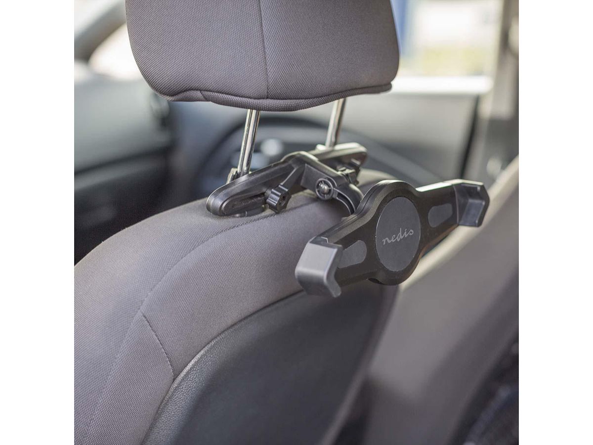 Support pour tablette de 12 pouces Nedis pour voiture, Fenêtre, appuie-tête, réglable