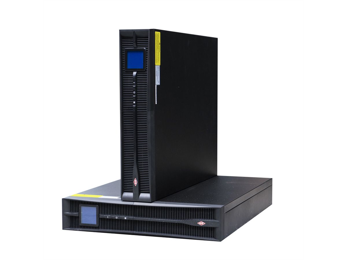 AEC IST3J 1kVA - Online Rack USV – 3x 9Ah interne Batterien - 3 Min. Autonomie bei 100% Last
