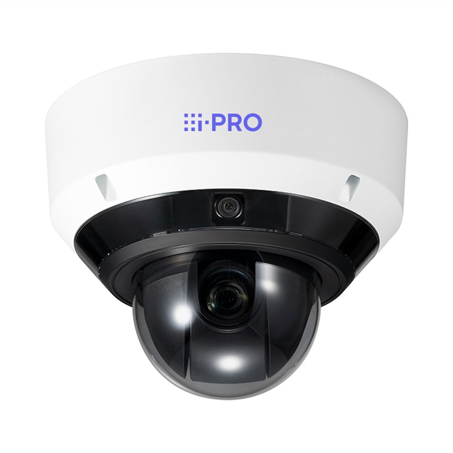 i-PRO 5MP AI OUTDOOR VANDAL Multi-Sensor Kamera, weiß