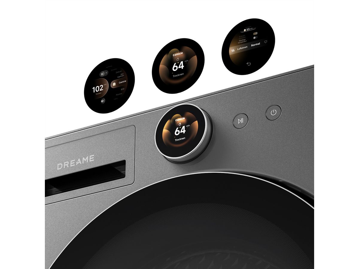 Dreame Sèche-linge L9, 9kg  , DWD09L90TAEU, B, Titanium Grey