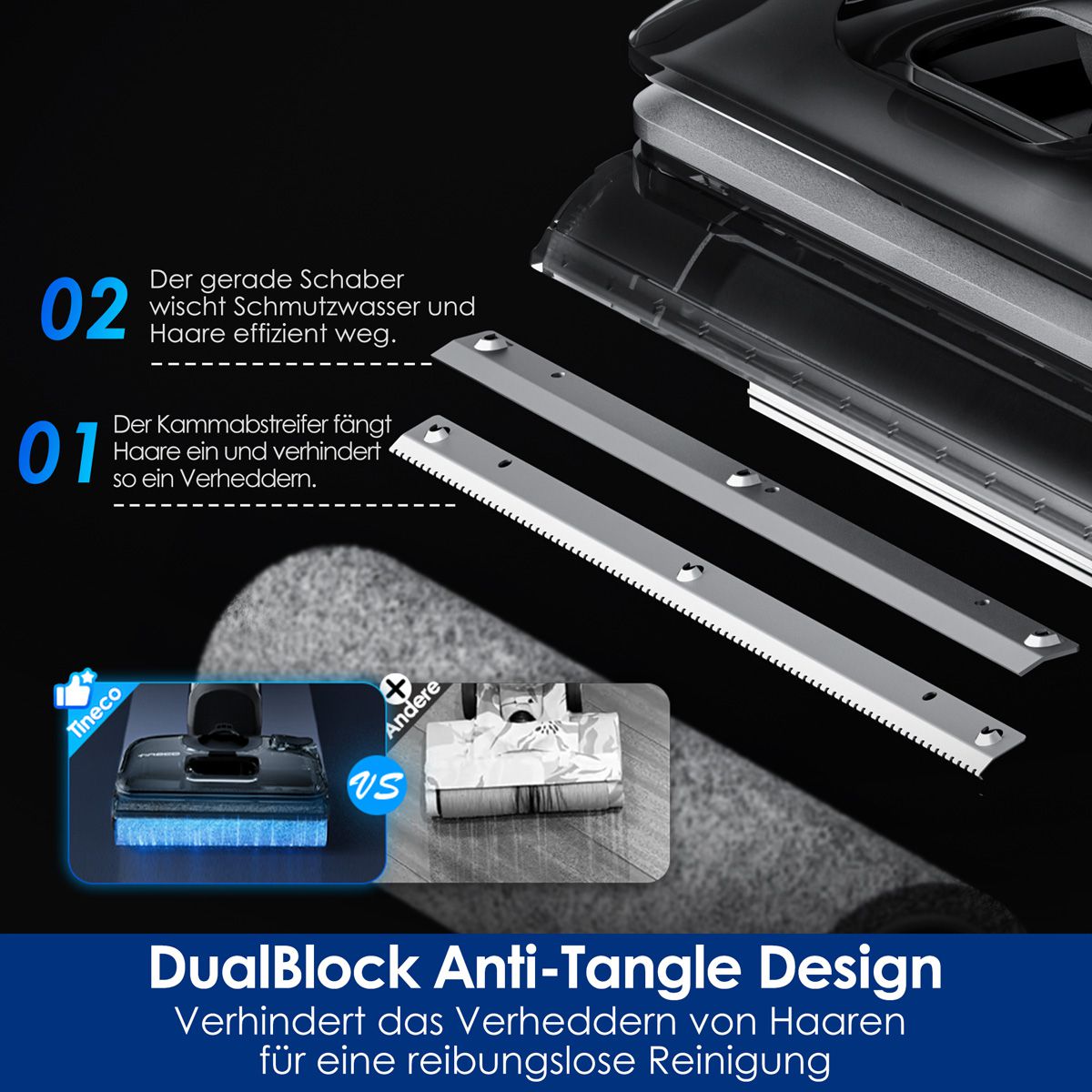 Tineco FLOOR ONE Switch S7 Stretch Premium  , Nass-Trockensauger