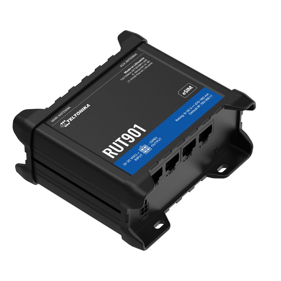 TELTONIKA RUT901 Routeur LTE/4G avec eSIM