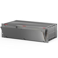 SCHROFF Frontplatte, klappbar - FRONTPL.KLAPPB.HF 6HE 84TE