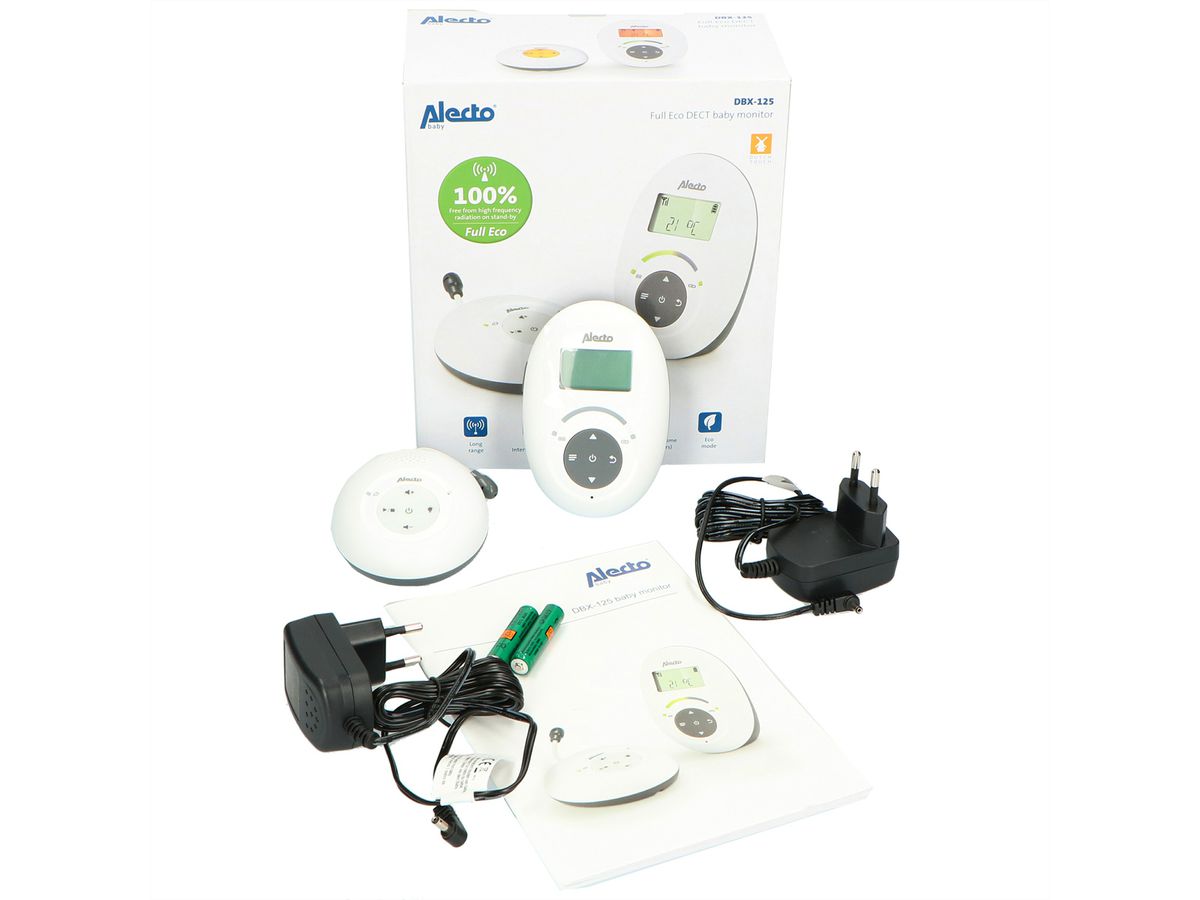 Alecto Babyphone DBX-125, Weiss