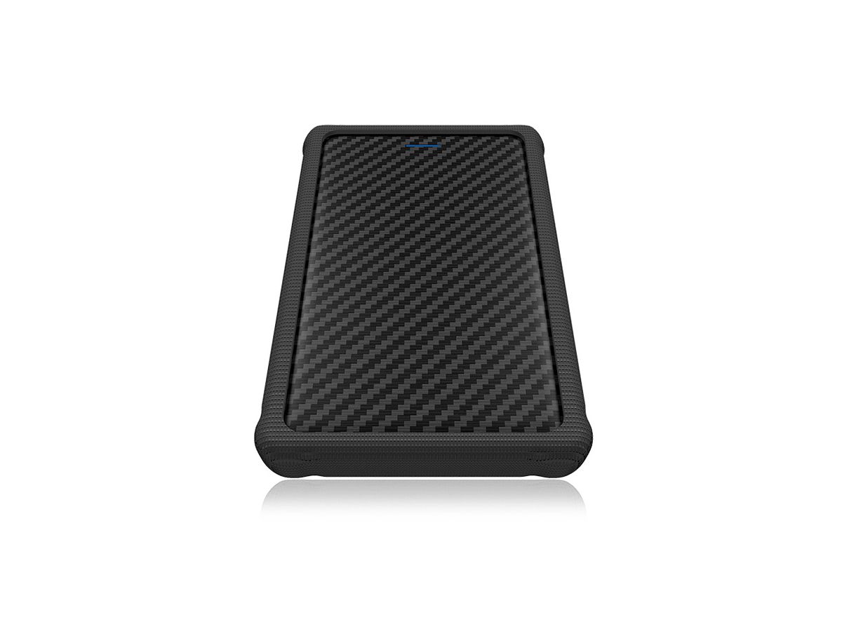 Raidsonic IB-223U3a-B Boîte HDD externe 2.5" SATA, USB 3.0, protection silicone