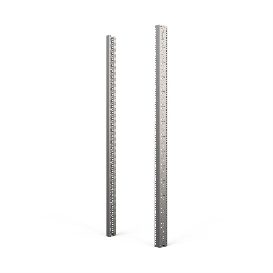 SCHROFF 19"-Winkelprofil mit Universal-Lochung (EIA), AlZn - WINKELPROFIL 19"33HE ALZ(2X)