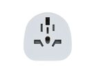 Adaptateur de voyage, blanc, IT,BRA,UK,USA/Japan Typ A/B,AUS/China