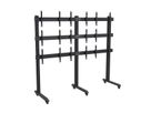 **DEMO**Hagor Kit de roulettes CPS - Locking caster, set for Leveling Feet - series, noir