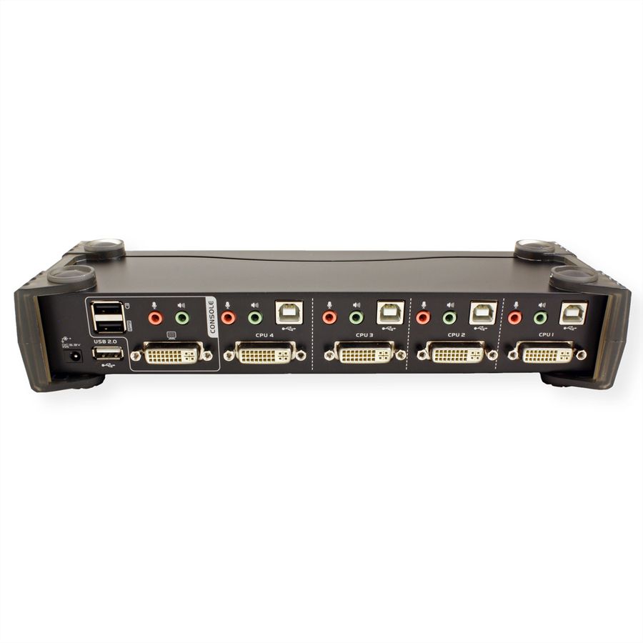ATEN CS1784A Switch KVM Dual-Link DVI, USB, Audio, 4 ports