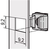 SCHROFF Käfigmutter M5 - NTS KAEFIGMUTTERN M5 50STK