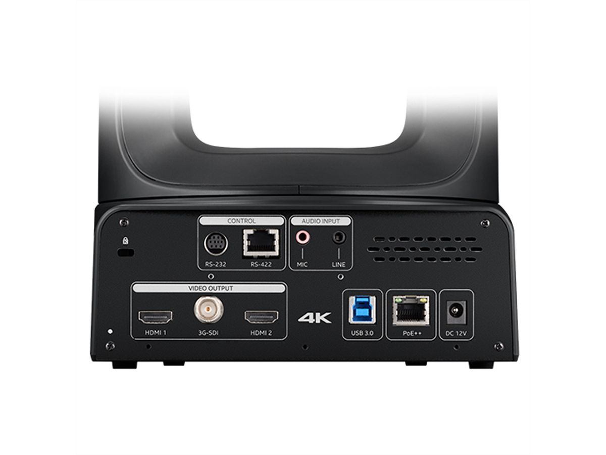 Aver PTZ-Kamera TR535 schwarz, 30x Zoom, 4Kp60, Auto Tracking, schwarz