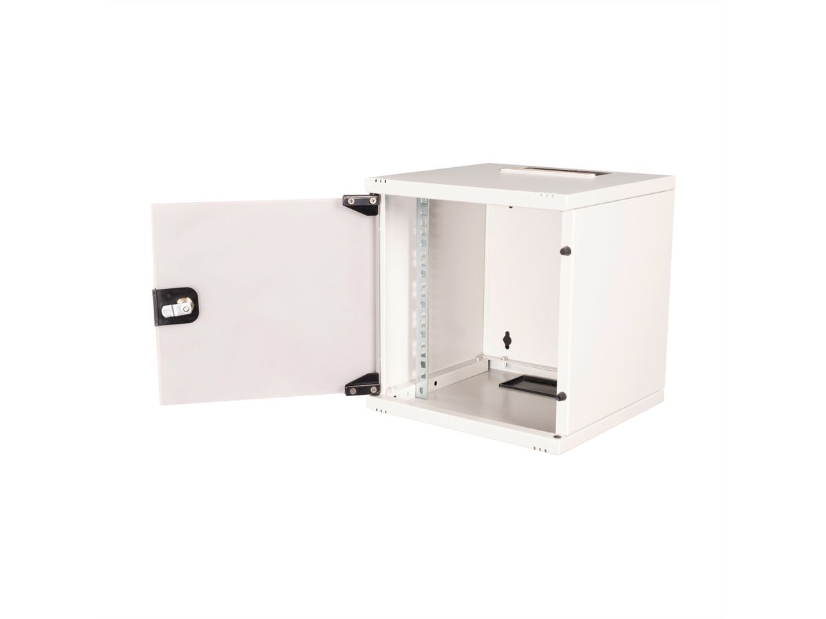 ROLINE 10-Zoll Wandgehäuse 6 HE, 312x300 BxT grau