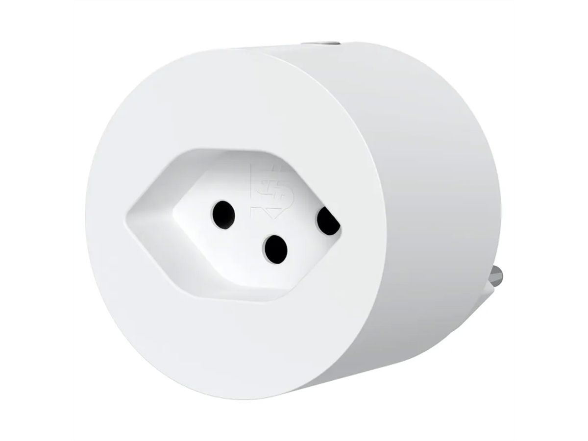 Steffen Prise adaptateur Matter T12/T13, blanc (max.2300W)
