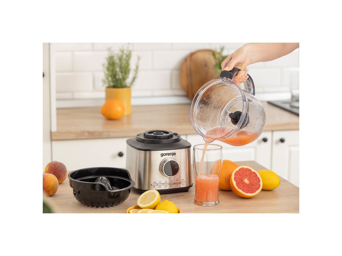 Robot de cuisine compact Gorenje SBR1500E Food Processor, 1500 W