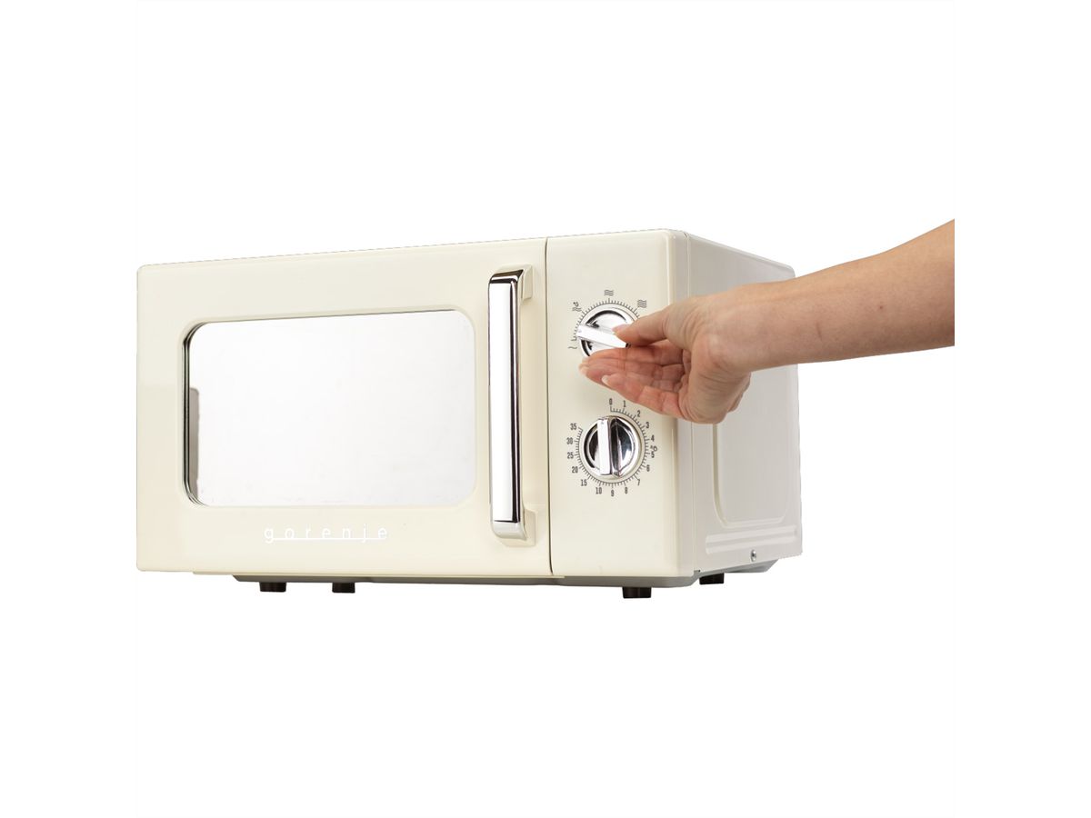 Gorenje Micro-ondes MO20E1HRL, 700 W, 20 L, série RetroLine