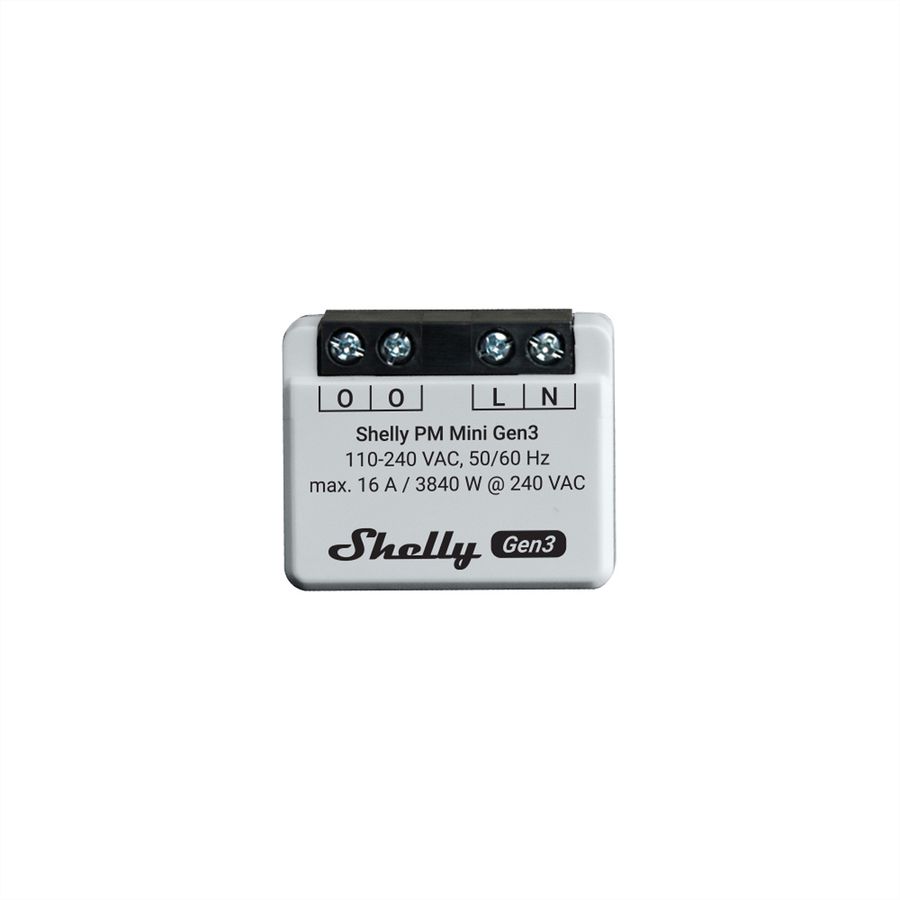 Shelly Acteur de switch PM Mini Gen3