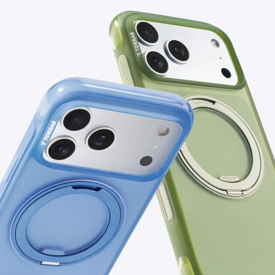 Torras Ostand O3 Air Case, iPhone 17 Pro, vert