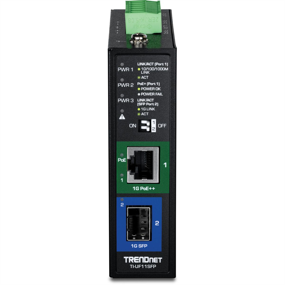 TRENDnet TI-UF11SFP Eingebaut 1000Mbit/s Schwarz Netzwerk Medienkonverter
