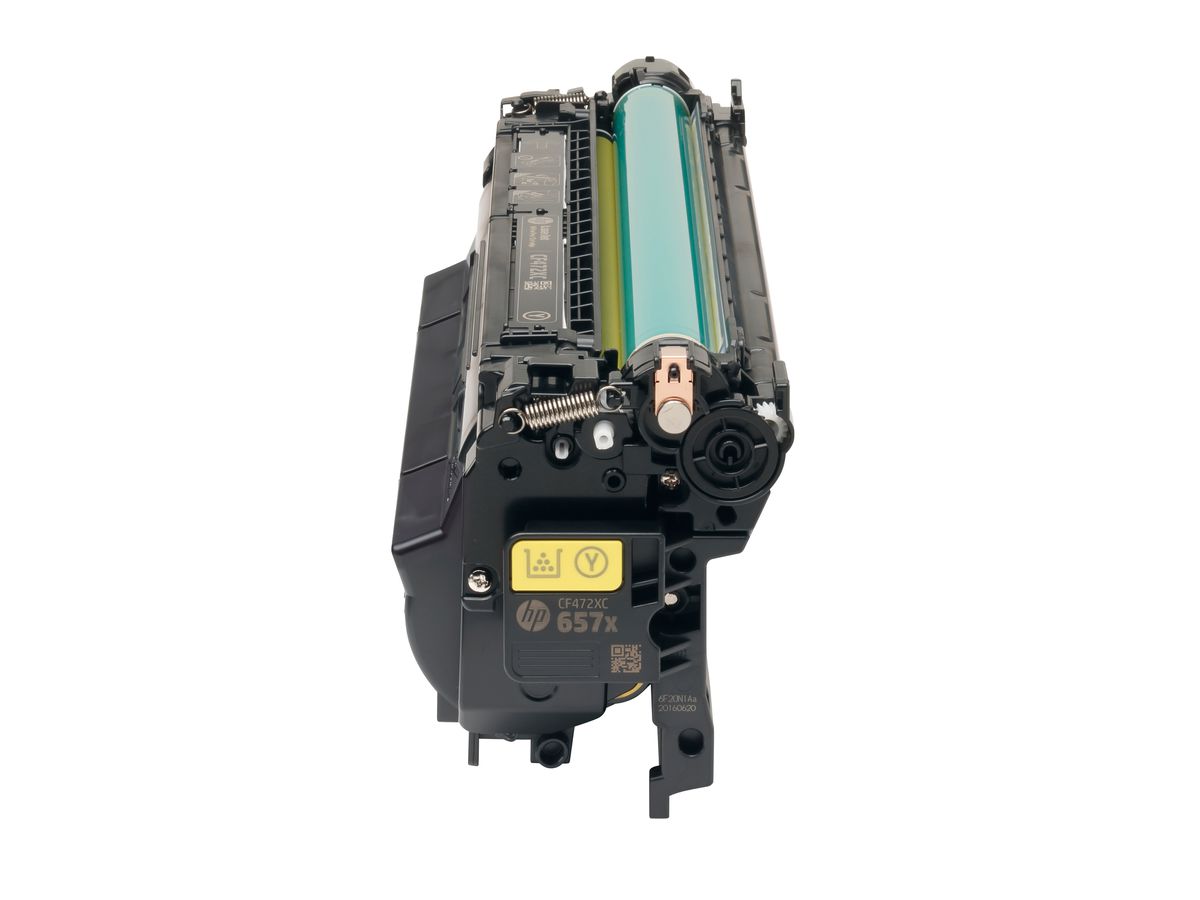 HP 657X Gelb Original LaserJet Tonerkartusche mit hoher Reichweite