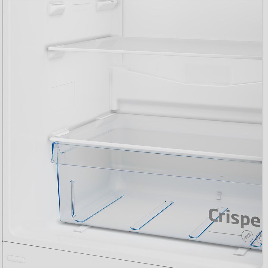 Beko Kühl-Gefrierkombination KG120, 291l, E, silber