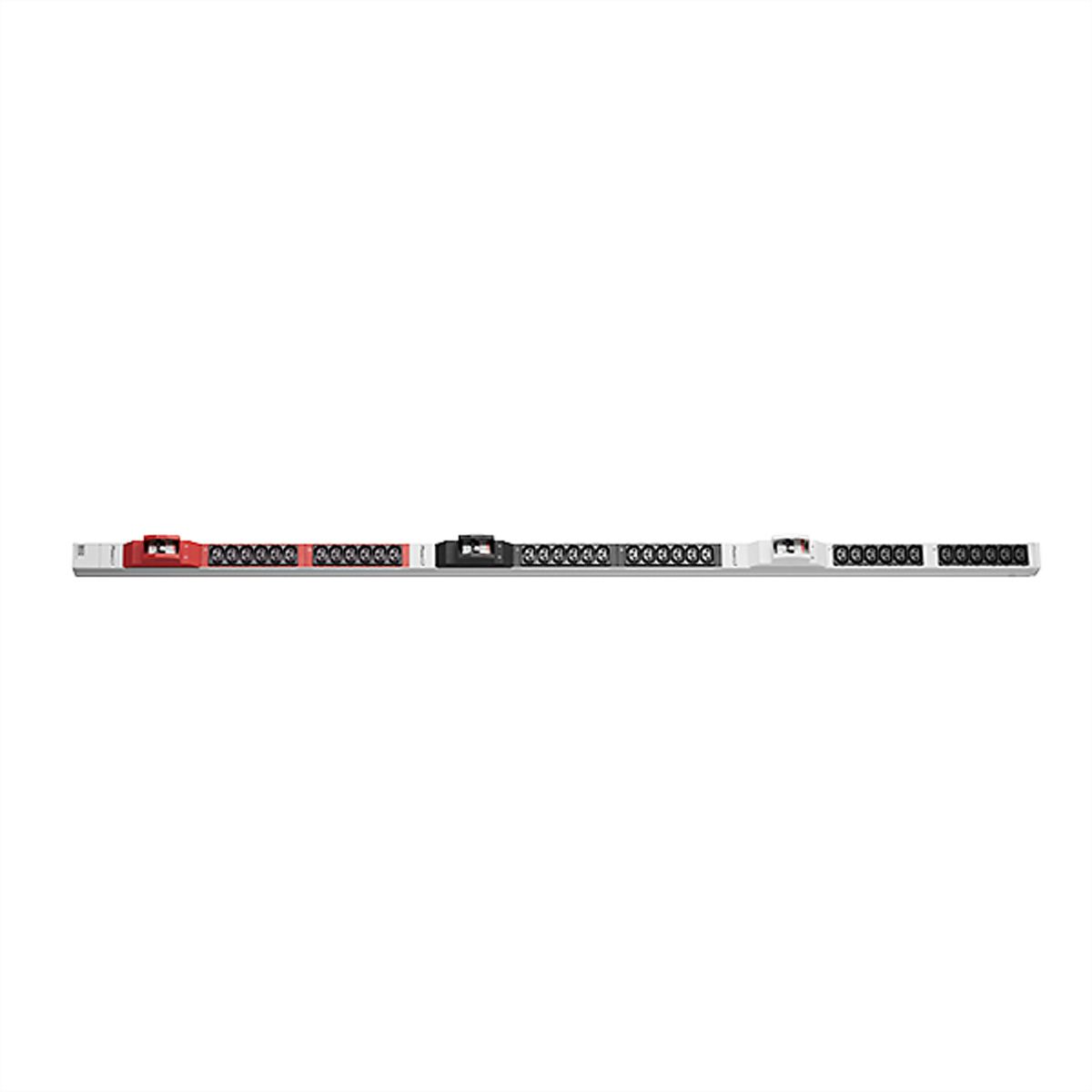 BACHMANN IT PDU ALU 1U 36x C13 6x disjoncteur CEE 3x32A rouge