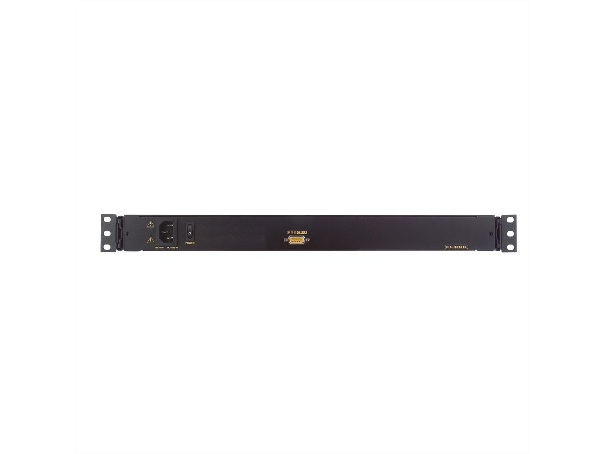 ATEN CL1000M KVM-Konsole, 43cm LCD, VGA, PS/2, CH