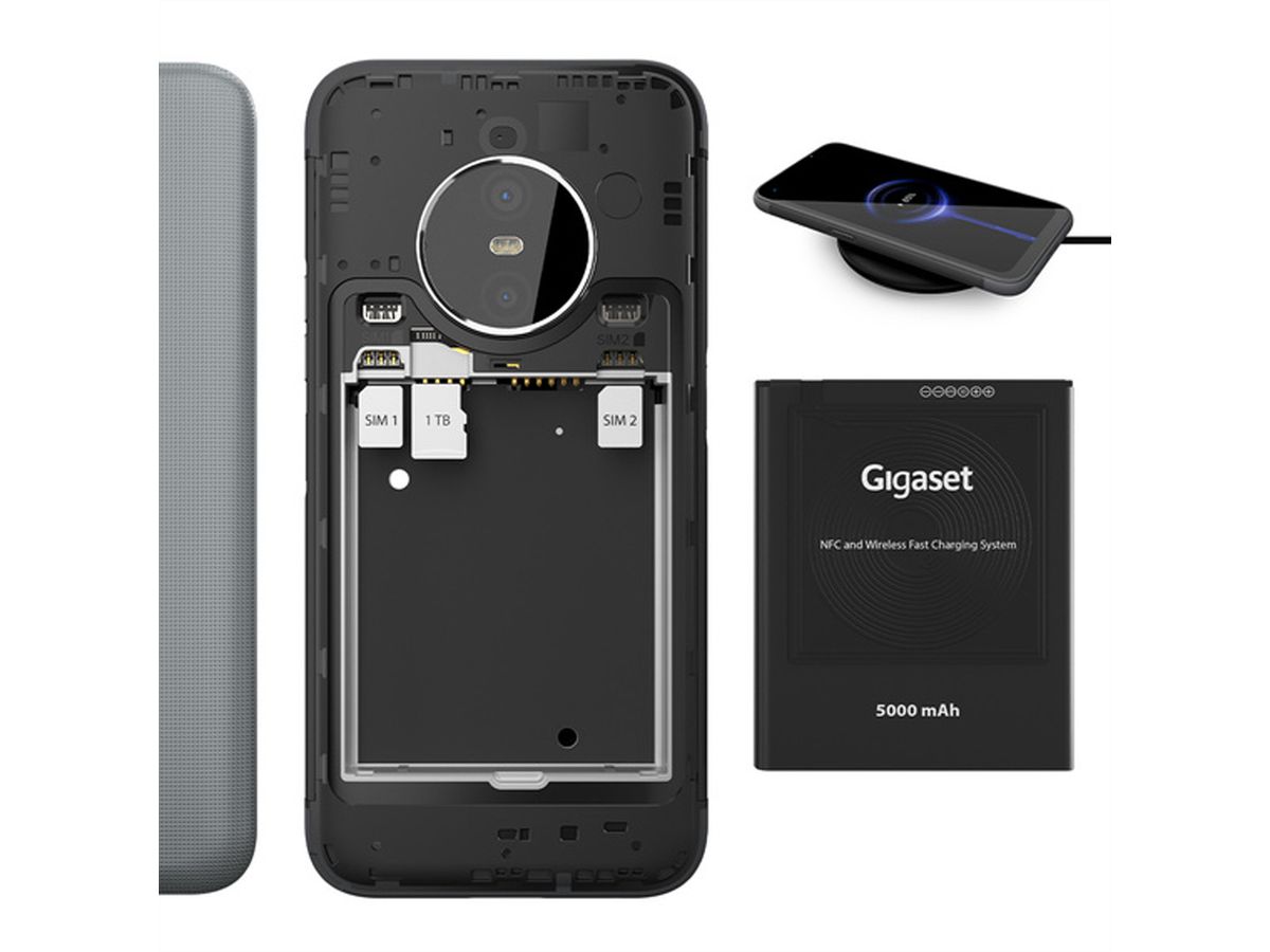 Gigaset Smartphone GX6 PRO Titanium