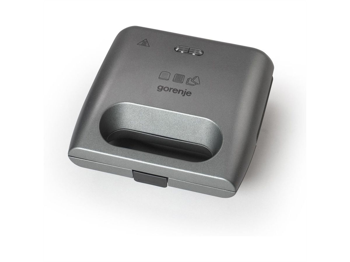Gorenje Appareil à sandwich SM703GCG, 700 W, argent