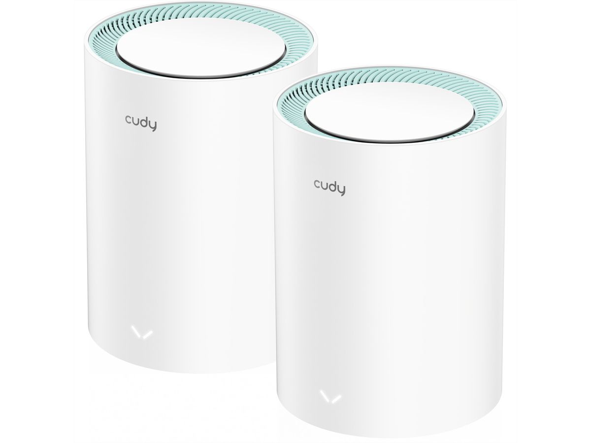CUDY M1300 AC1200 WiFi Mesh Gigabit, Pack de 2