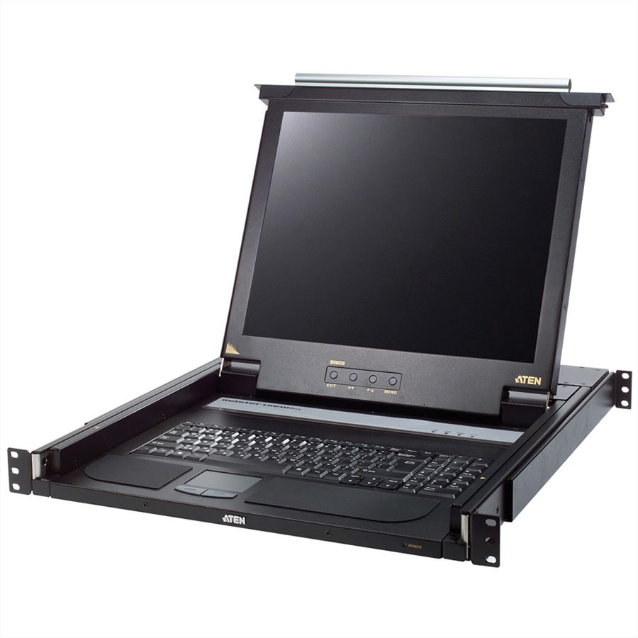 ATEN CL1000M KVM-Konsole, 43cm LCD, VGA, PS/2, FR-Layout