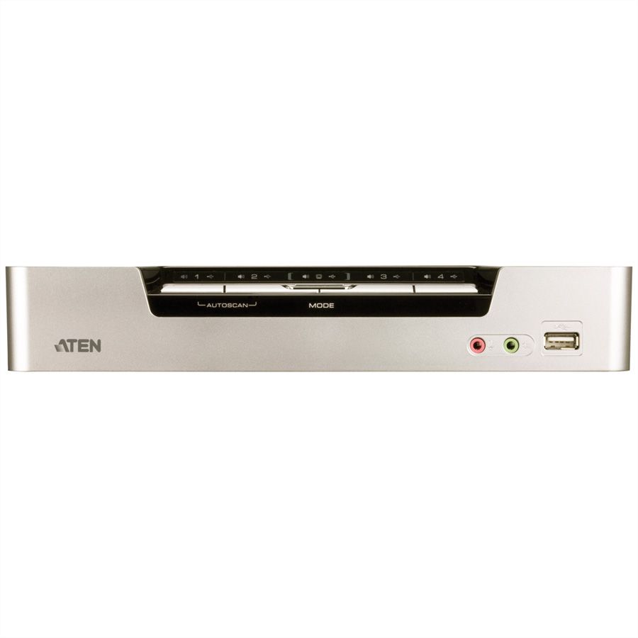 ATEN CS1794 Switch KVM HDMI, USB, Audio, Hub USB, 4 ports