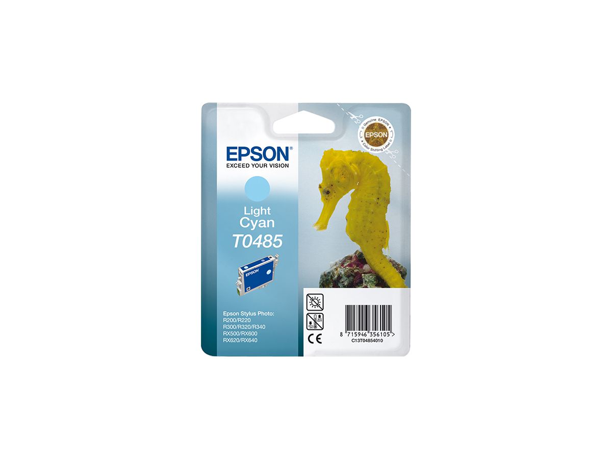 Epson Singlepack Light Cyan T0485