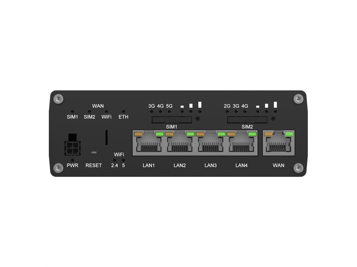 TELTONIKA Routeur RUTM56 avec modem 5G et 4G Cat 4