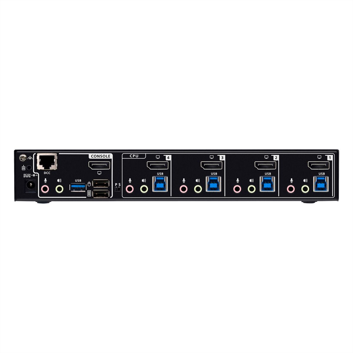 ATEN CS1924A 4-Port USB 3.0 8K DisplayPort KVM Switch