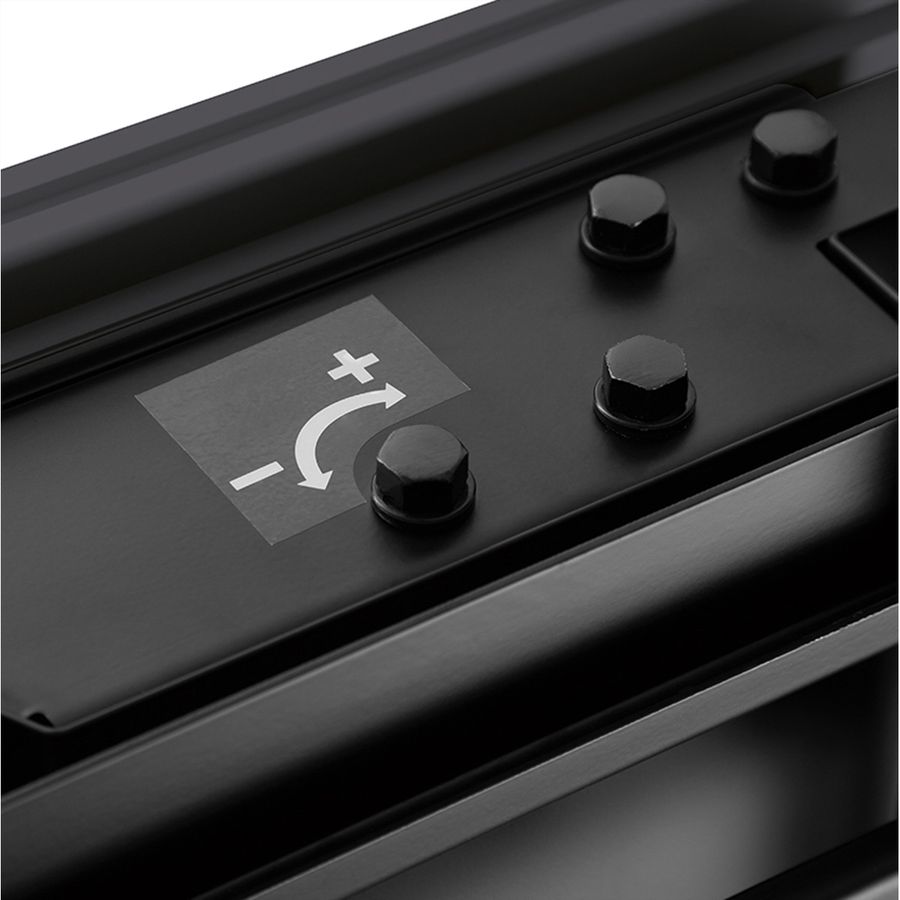 Hagor Support mural HP Counterbalanced Floor-Wall HD, noir