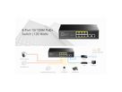CUDY FS1010P Switch 8 ports 10/100M PoE+, 2 ports Uplink 120W