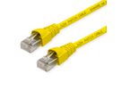 TELEGÄRTNER Patchkabel S/FTP, Cat.6A, LSOH, gelb, 2 m