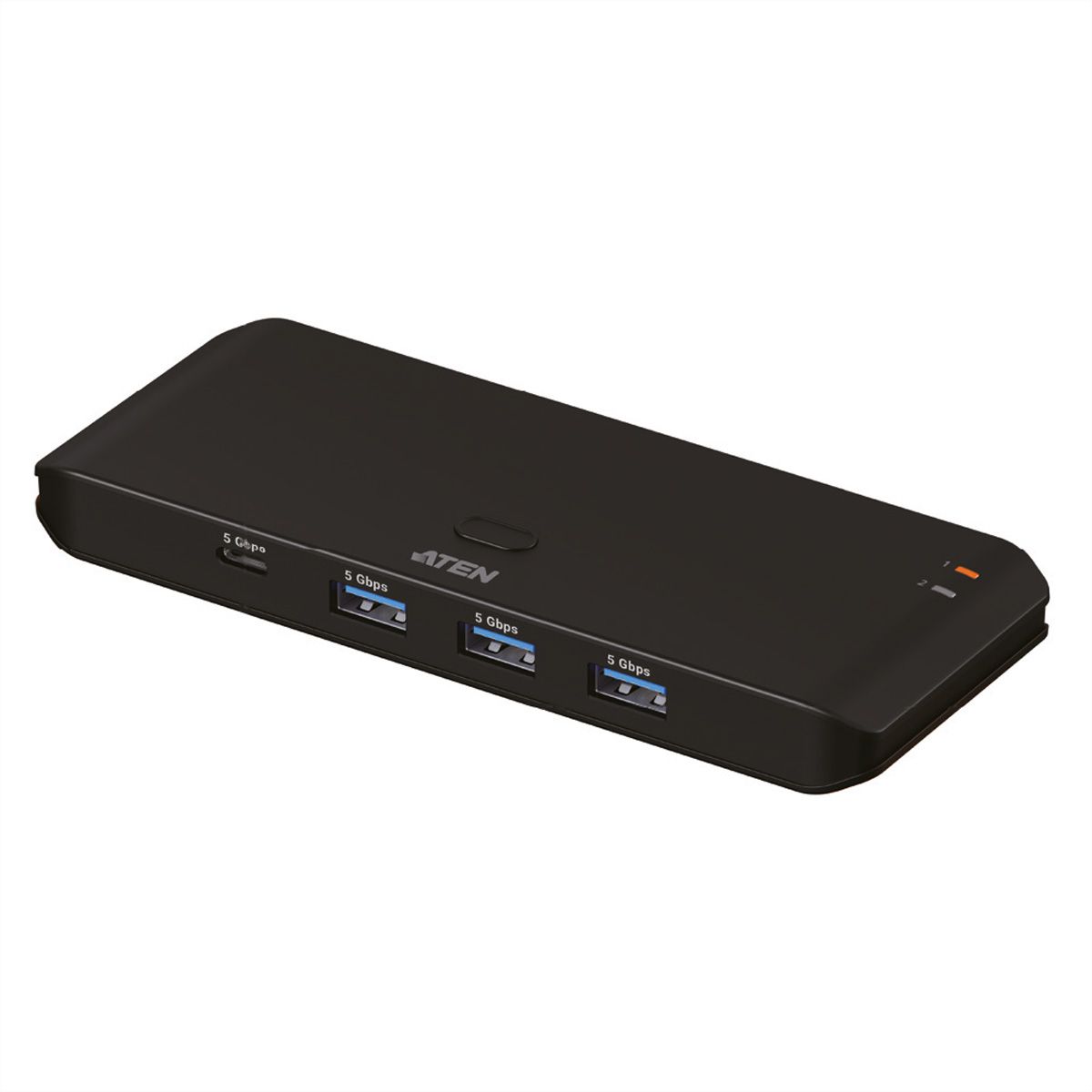 ATEN US5324 2x4-Port USB  Sharing Switch, USB 3.2 Gen 1 Peripheral Sharing Switch