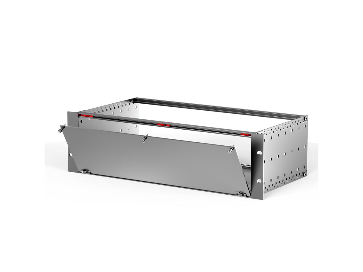 SCHROFF Frontplatte, klappbar - FRONTPLATTE KLAPPB.4HE 84TE