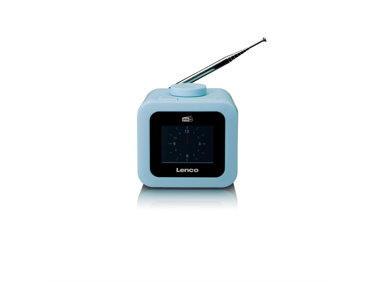 Lenco Radio-réveil CR-620, DAB+, bleu