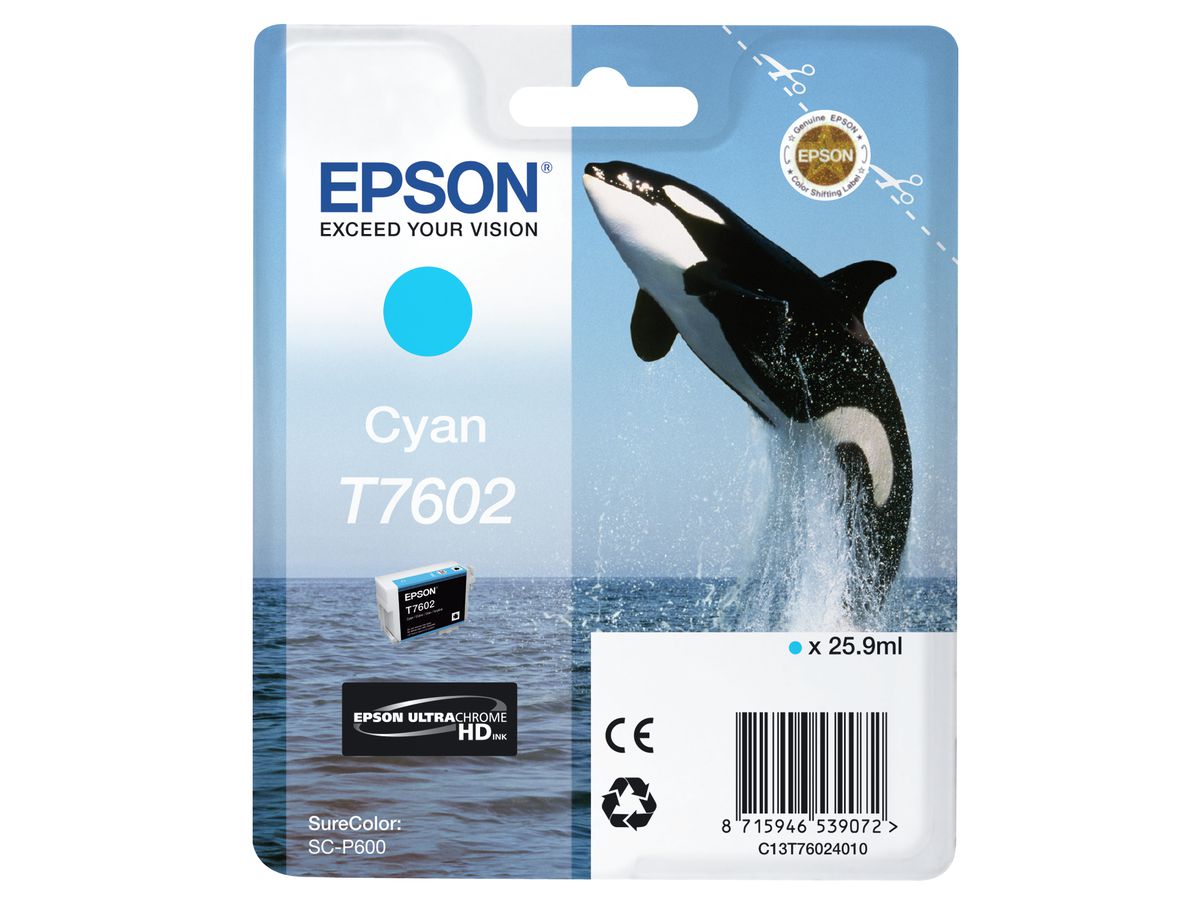Epson T7602 Cyan