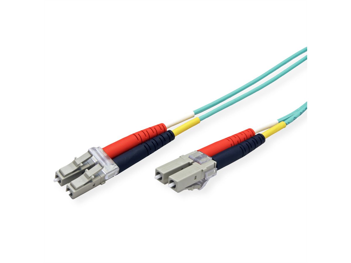 METZ CONNECT OpDAT cordon de brassage, LC-D/LC-D OM3, 5 m
