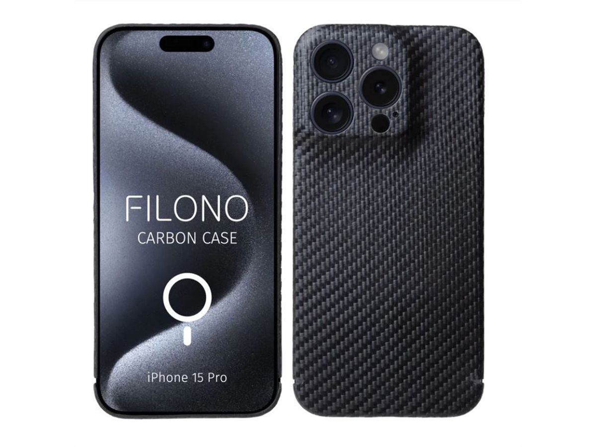 Filono Carbon Case, iPhone 15 Pro, MagSafe