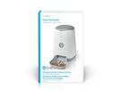 Distributeur de nourriture Nedis SmartLife Wi-Fi 3,7 l pour chiens et chats, Android™ / IOS, Blanc, Gris